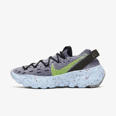 Shop Nike Women's Space Hippie 04 Shoes In Grey