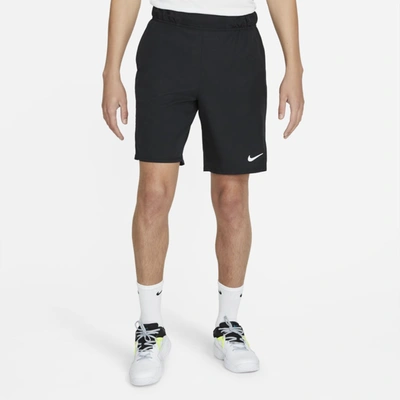 Shop Nike Men's Court Dri-fit Victory 9" Tennis Shorts In Black
