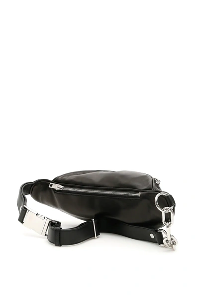 Shop Alexander Wang Attica Leather Beltbag In Black