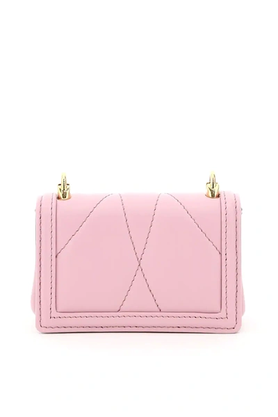 Shop Dolce & Gabbana Devotion Micro Bag In Pink