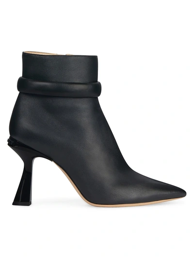 Shop Givenchy Carene Leather Ankle Boots In Black