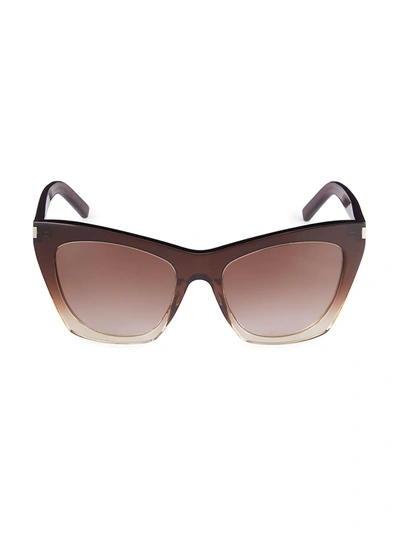 Saint Laurent Women's Cat Eye 55mm Sunglasses