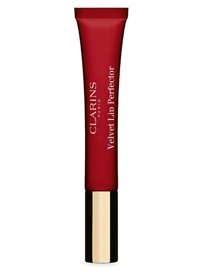 Shop Clarins Women's Velvet Lip Perfector In Red