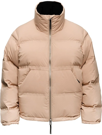 Shop Aztech Mountain Panda Puffer Jacket In Neutrals