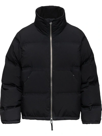 Shop Aztech Mountain Panda Puffer Jacket In Black
