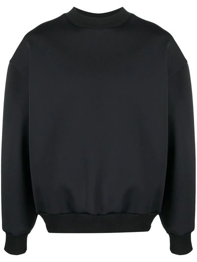 Shop Alchemy Drop-shoulder Sweatshirt In Black