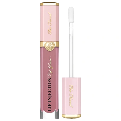 Shop Too Faced Lip Injection Power Plumping Hydrating Lip Gloss Glossy & Bossy 0.22 oz/ 6.5 ml