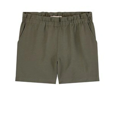 Shop Bonpoint Green Flowing Shorts