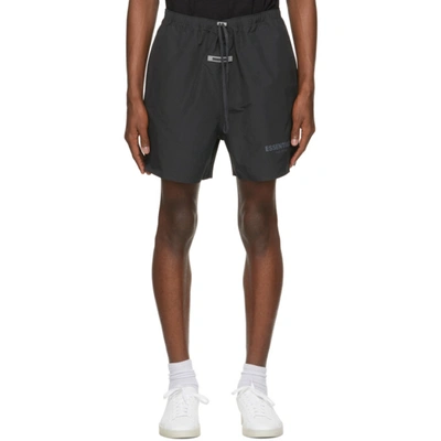 Shop Essentials Black Volley Shorts