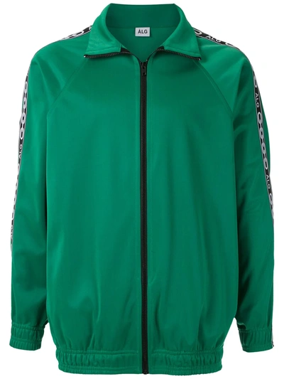 Shop Àlg Printed Chimpa Jacket In Green