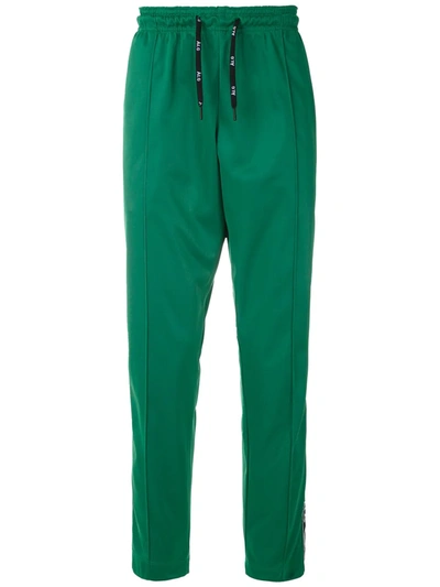 Shop Àlg Slim Jogging Trousers In Green