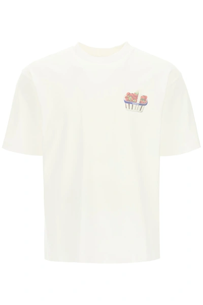 Shop Jacquemus Fraises T-shirt In White (white)