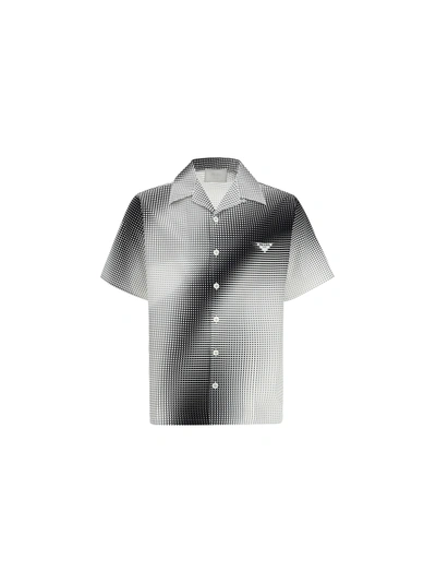 Shop Prada Shirt In Black