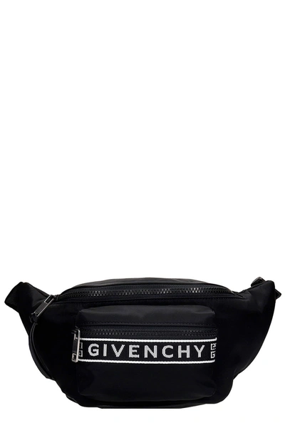 Shop Givenchy Waist Bag In Black Nylon
