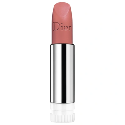 Shop Dior Rouge  Refillable Lipstick 100 Nude Look Matte Refill 0.12 oz/ 3.5 ml