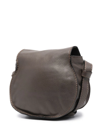 Pre-owned Chloé  Marcie Crossbody Bag In Brown