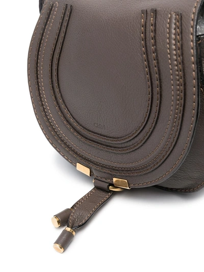 Pre-owned Chloé  Marcie Crossbody Bag In Brown