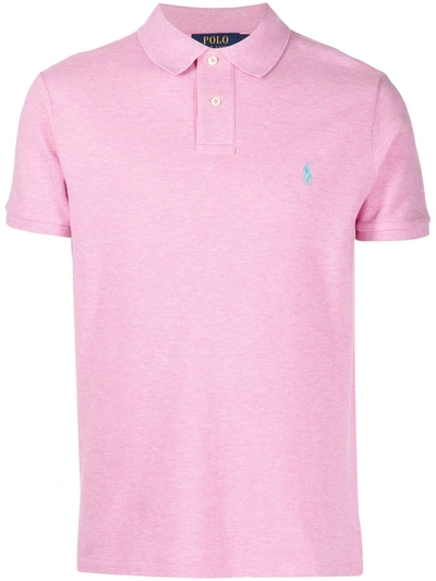 Shop Polo Ralph Lauren Polo Pony Polo Shirt In Pink