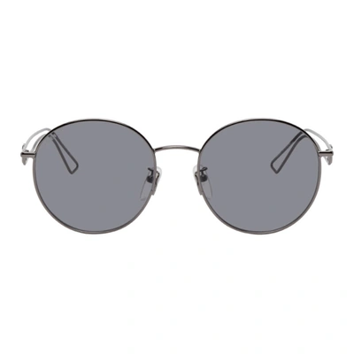 Shop Balenciaga Grey Inception Sunglasses In 003 Grey