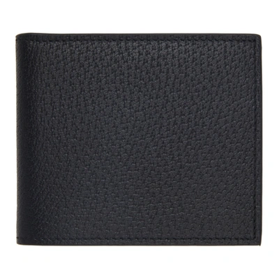 Shop Gucci Black Gg Marmont Bifold Wallet In 1000 Black