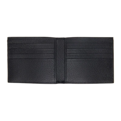 Shop Gucci Black Gg Marmont Bifold Wallet In 1000 Black