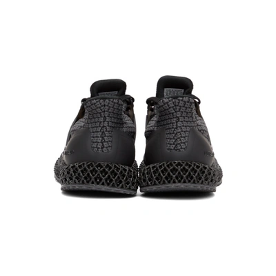 Shop Adidas Originals Black Ultra 4d 5.0 Sneakers