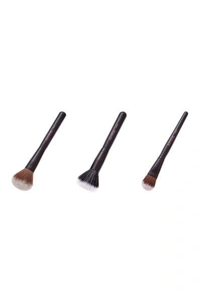 Shop Glamour Status Perfect Coverage 3-piece Foundation Brush Set