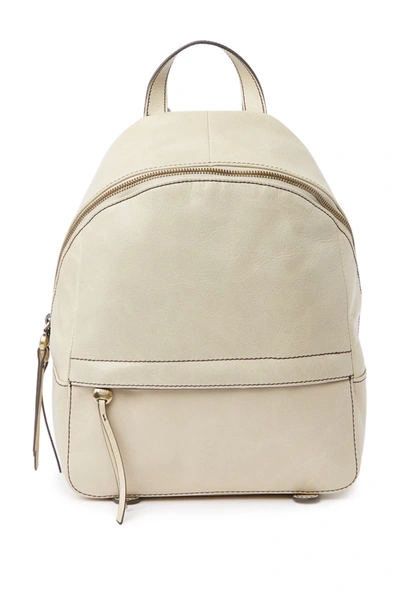 Shop Hobo Cliff Leather Backpack In Linen