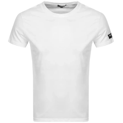 Shop Balmain Logo T Shirt White