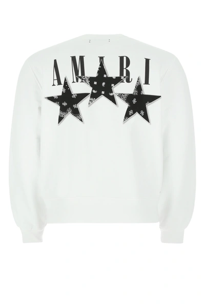 Shop Amiri Black Cotton Sweatshirt Nd  Uomo S