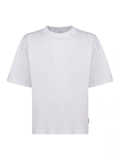 Shop Acne Studios Cotton T-shirt In White