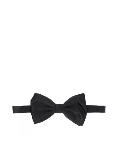 Shop Brioni Essential Bow Tie In Black
