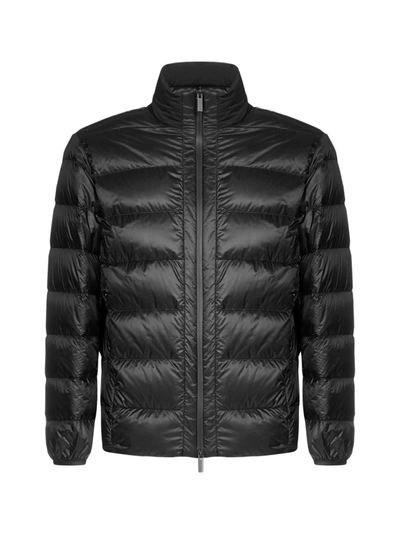 Shop Moncler Peyre Quilted Nylon Down Jacket In Nero