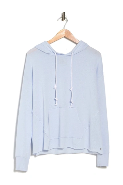 Shop Z By Zella All Together Hoodie In Blue Feather