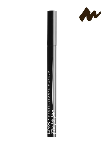Shop Nyx Cosmetics Cosmetics Epic Ink Liner In Open Miscellaneous