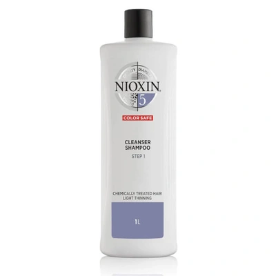 Shop Nioxin Cleanser Shampoo System 5 For Chemically Treated Hair With Light Thinning 33.8 Fl. oz
