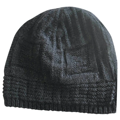 Pre-owned Fendi Grey Wool Hat