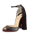 CHRISTIAN LOUBOUTIN Christian Louboutin
Otrot Napa Fringe Red Sole Pump