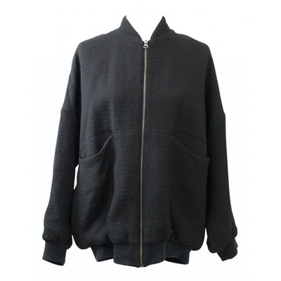 Pre-owned Studio Nicholson Biker Jacket In Black