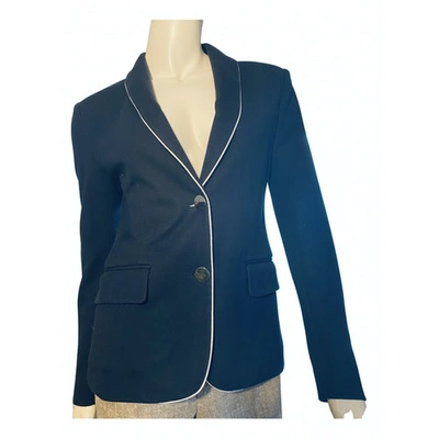 Pre-owned Tonello Wool Blazer In Blue