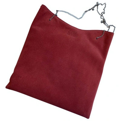 Pre-owned Il Bisonte Handbag In Red