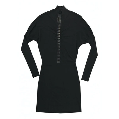 Pre-owned Hoss Intropia Mini Dress In Black