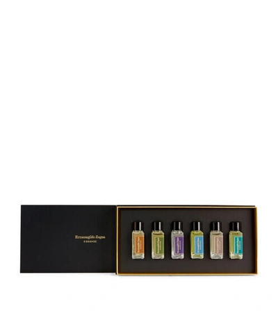 Shop Ermenegildo Zegna Zegna Essenze Eau De Parfum Discovery Set (6 X 10ml) In White