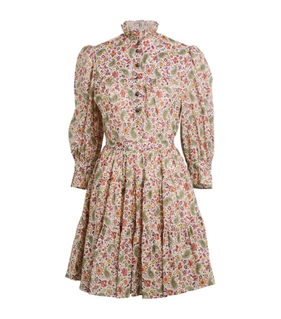 Shop Etro Floral Paisley Mini Dress