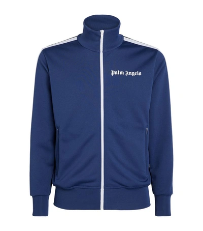 Shop Palm Angels Classic Track Jacket In Navy