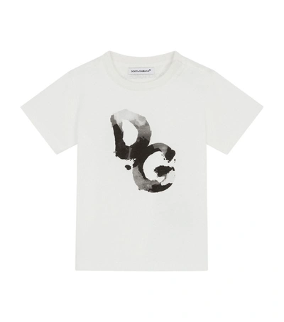 Shop Dolce & Gabbana Kids Logo T-shirt (3-30 Months)