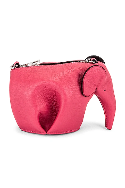 Shop Loewe Elephant Pouch Bag In New Candy