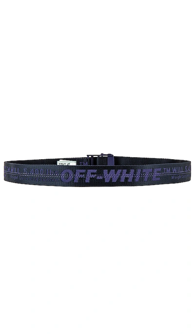 Shop Off-white Classic Industrial Belt In Violet