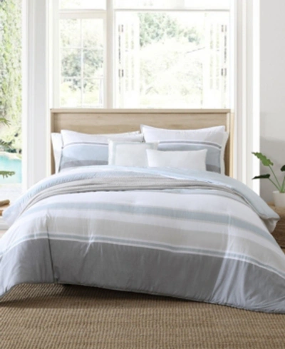 Nautica Eastport Reversible 4-piece Comforter Bonus Set, Twin/twin Xl Bedding In Blue