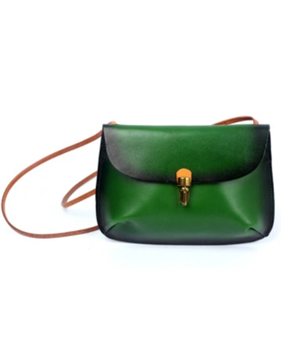 Shop Old Trend Women's Genuine Leather Ada Crossbody Bag In Green